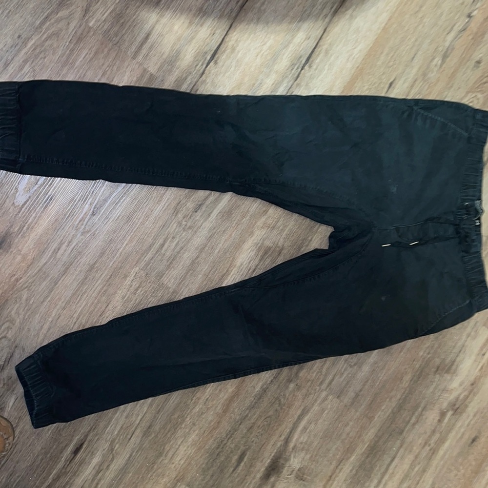 Black joggers
